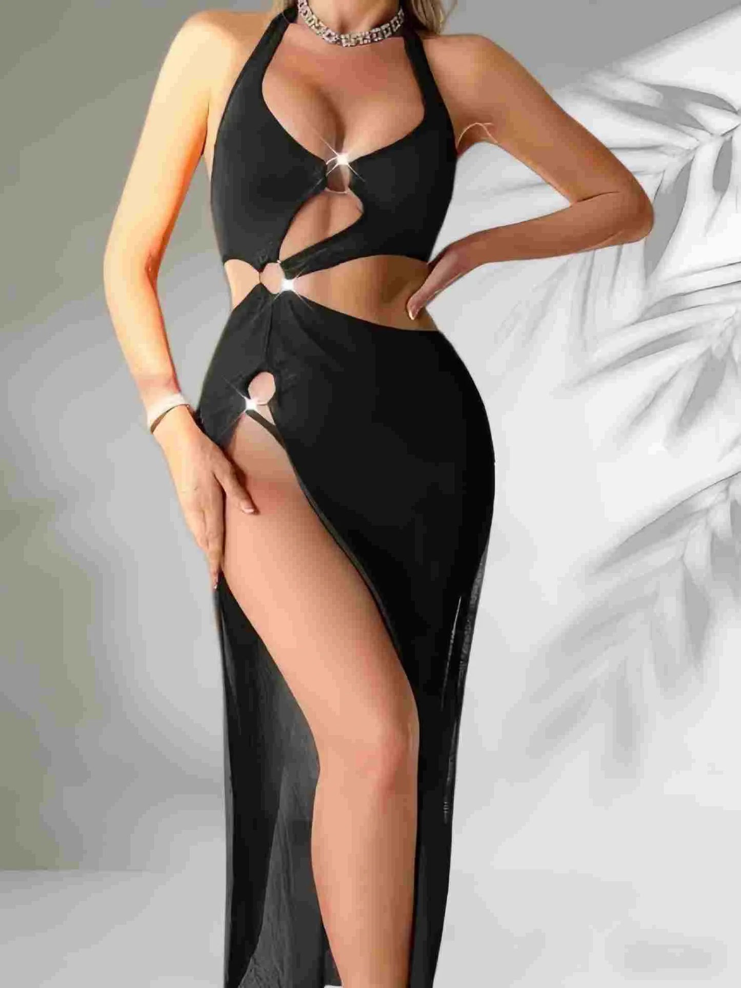 SIREN HALTER BIKINI丨BLACK