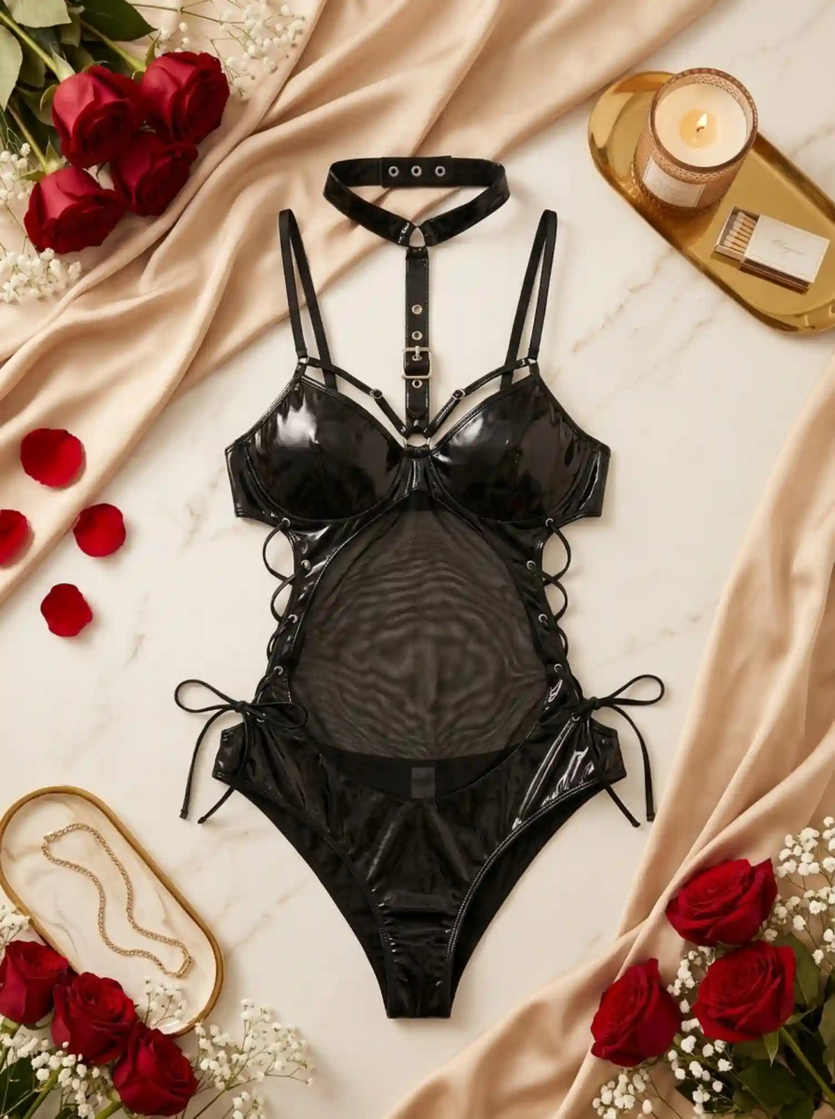 NOIR BUNNY THREE-PIECE SET