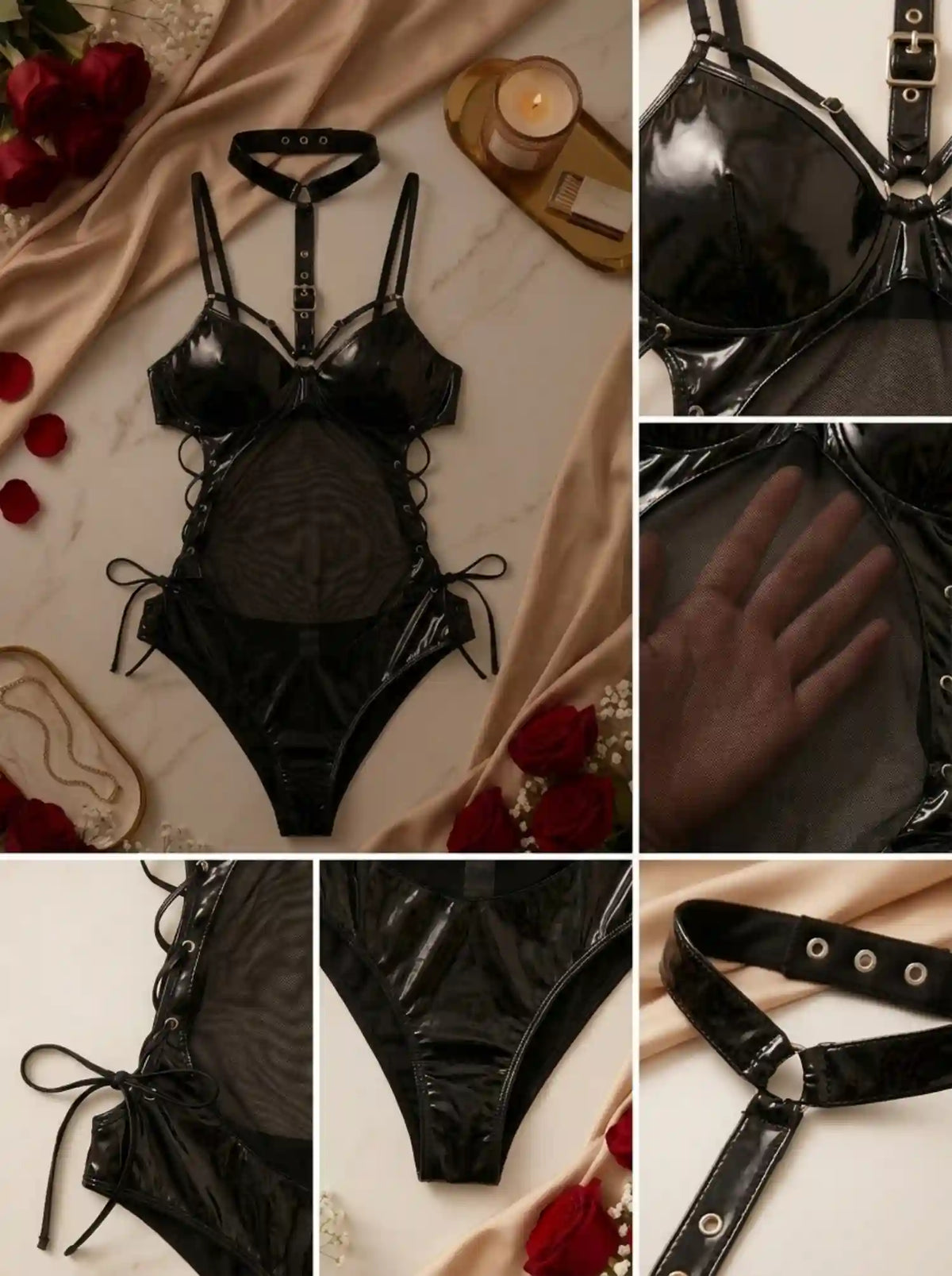 NOIR BUNNY THREE-PIECE SET